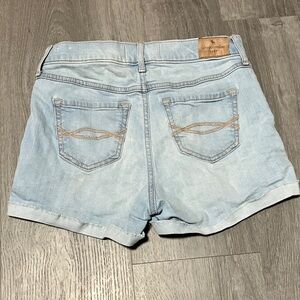 Abercrombie & Fitch Light Wash Jean Shorts